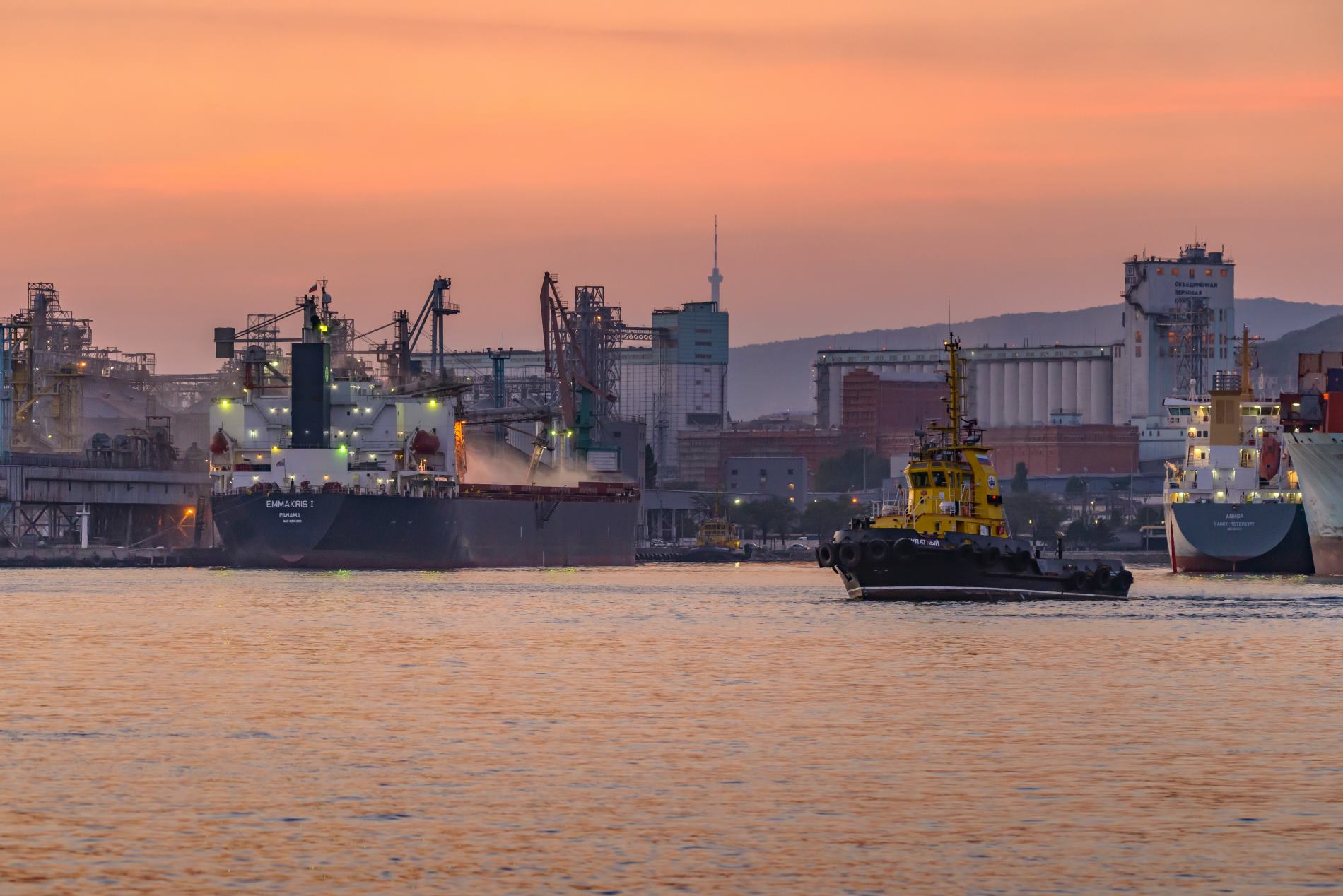 NKHP Port grain transshipment